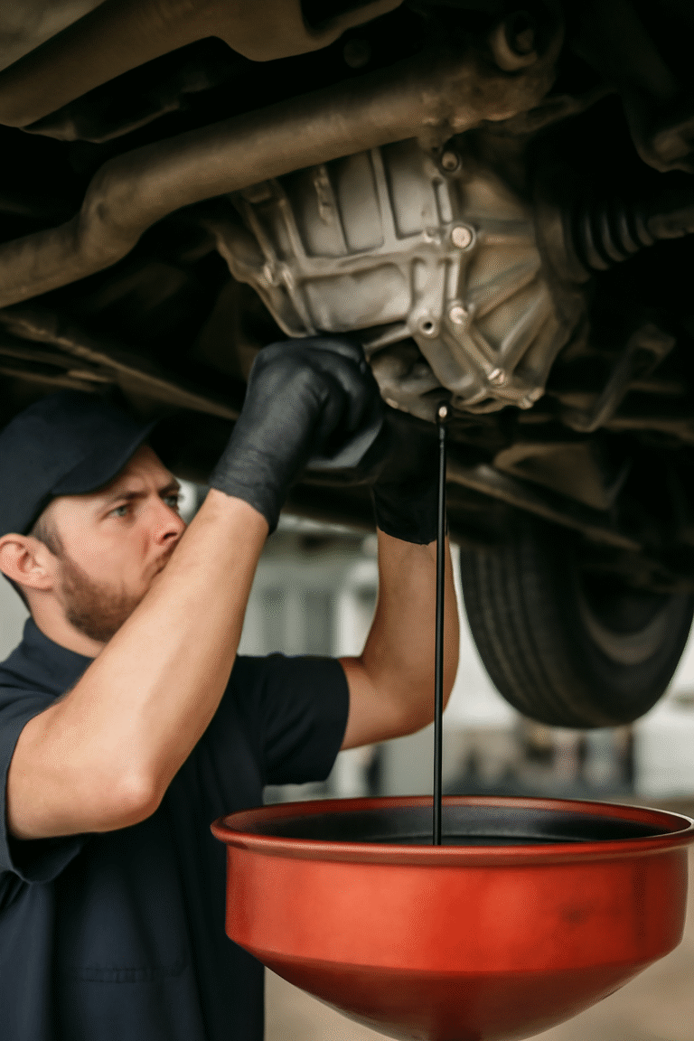Transmission oil change